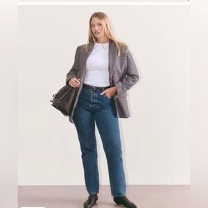 Everlane womens curvy 90’s cheeky straight jean size 27